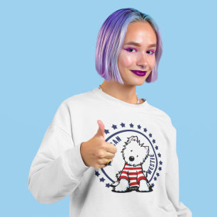 Estrelas KiniArt E Camiseta Westis Stripes