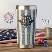 Estrelas Listras Vintage Americana EUA 250 ID1306