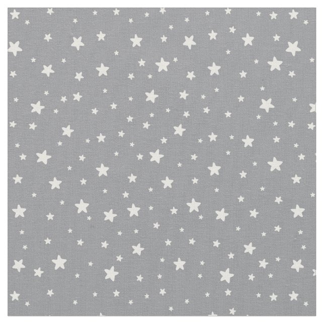 Estrelas na obscuridade - tecido cinzento (Detalhe)
