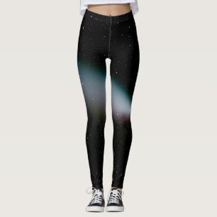 Estrelas nas Leggings do Céu Noturno