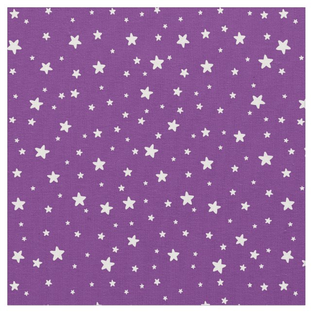Estrelas no tecido roxo (Detalhe)