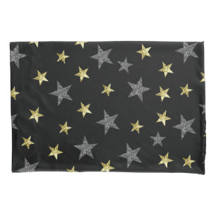 Estrelas Prateadas e Douradas Estrela Negra de Hol