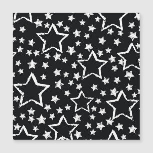 Estrelas pretas e brancas: grunge urbano.