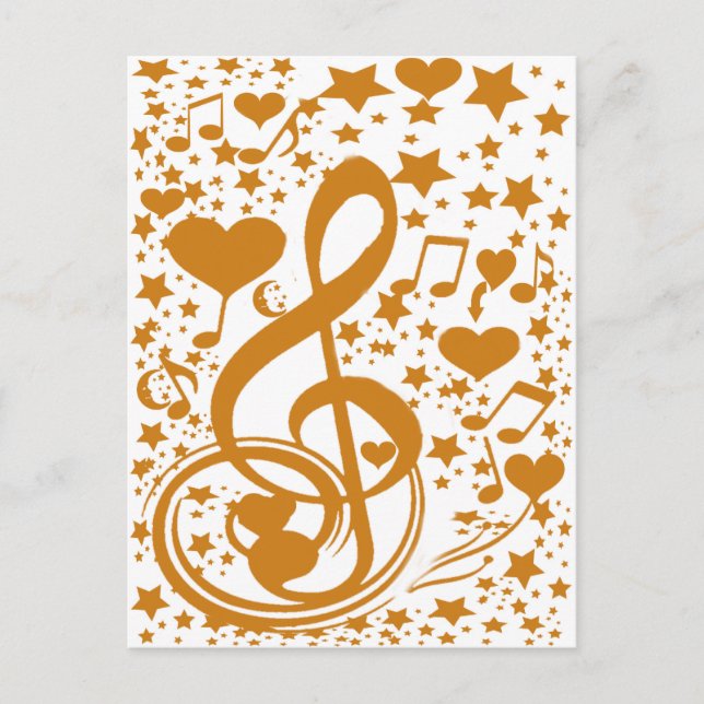 Estrelas, Ursos e Notas de Música, Dourado_ (Frente)