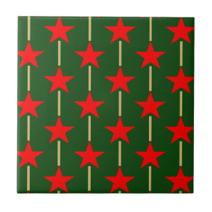Estrelas Verdes E Vermelhas