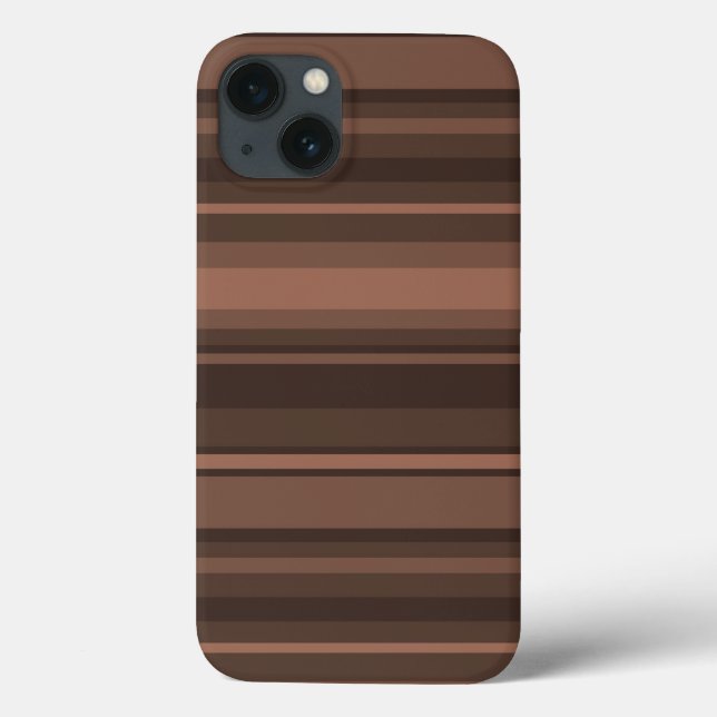 Estrias de chocolate capas de iphone de gabinete (Verso)