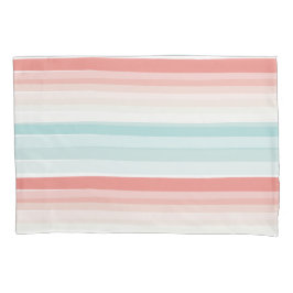 Estrias de Verão em coral e turquesa