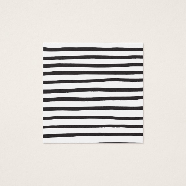 Estrias desenhadas a preto e branco (Frente)