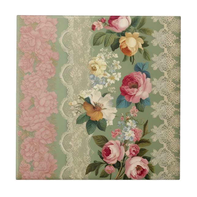 Estrias Elegantes de Vintage (Frente)