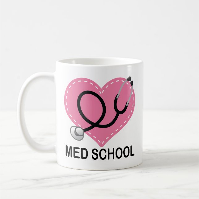 Estudante da escola do MED ou caneca do formando (Esquerda)