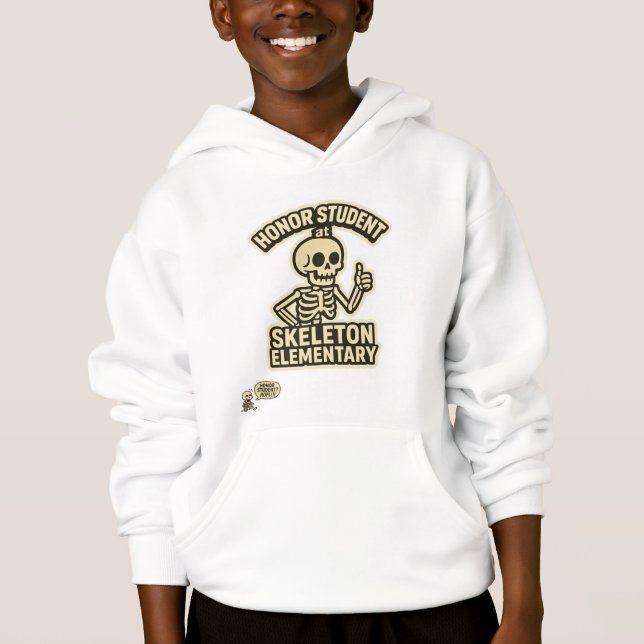 Estudante de Honra no Skeleton Elementary (Frente)