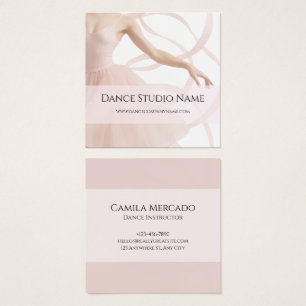Estúdio de Dança Bailarina Rosa Pastel Redes Socia