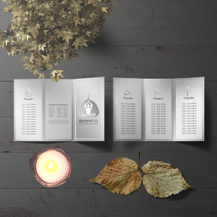 Estúdio de Meditação de Brochuras Yoga Studio T