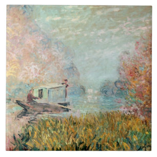 Estúdio do barco de Claude Monet no Seine