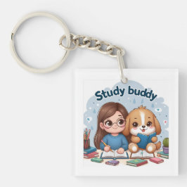 Estudo da Chaveiro de acrílico da Buddy School