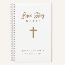 Estudo de Bíblia de Caligrafia Dourada Personaliza