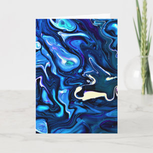 Estudo de Cor Abstrata 122, cartão