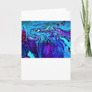 Estudo de Cor Abstrata 17, Cartão