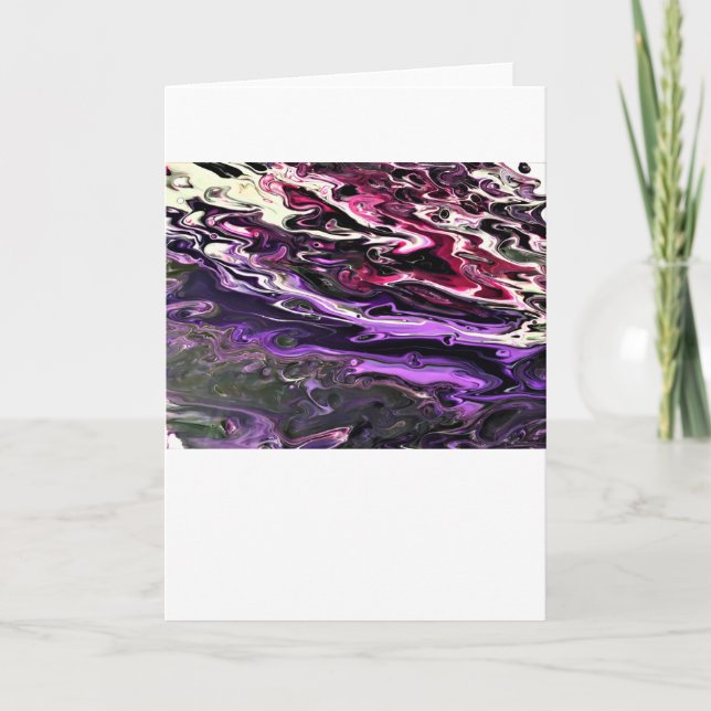 Estudo de Cor Abstrata 201, Cartão (Frente)