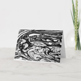 Estudo de Cor Abstrata 20 / Noir, Cartão