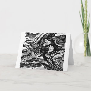 Estudo de Cor Abstrata 21 / Noir, Cartão