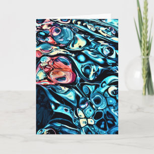 Estudo de Cor Abstrata 340, cartão
