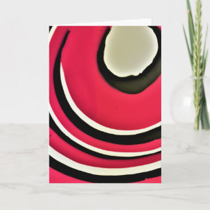 Estudo de Cor Abstrata 429, cartão