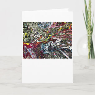 Estudo de Cor Abstrata 45, cartão