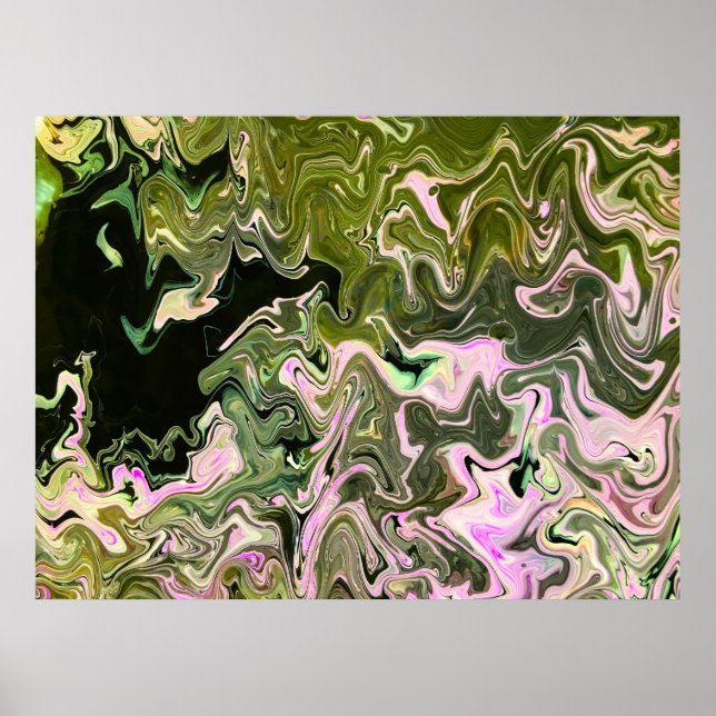 Estudo de cor abstrato 470, Poster (Frente)