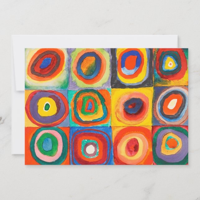 Estudo de cor | Wassily Kandinsky (Frente)