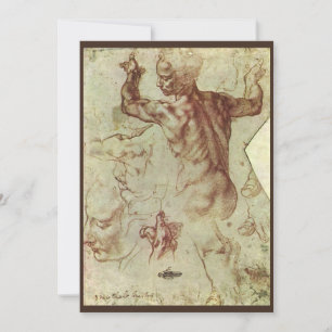 Estudo de Michelangelo para uma Sibila Líbia