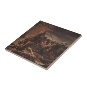 Estudo de Theodore Gericault- para a jangada do