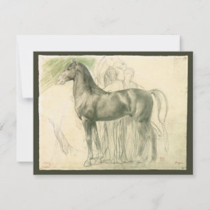 Estudo de um Cavalo por Edgar Degas, Arte Fina Vin