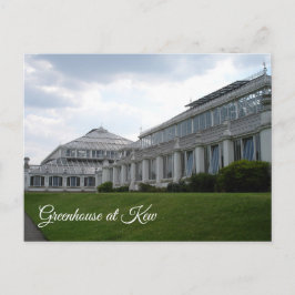 Estufa no cartão postal Kew