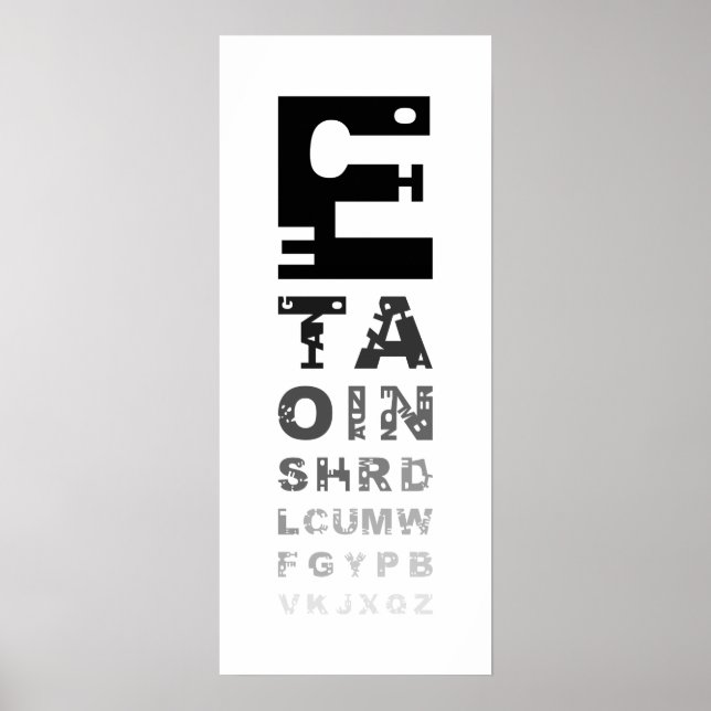 ETAOIN Impressão (Frente)