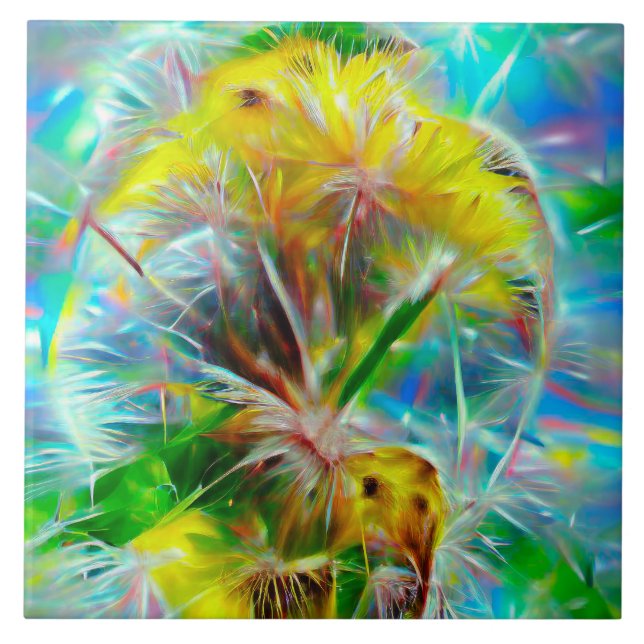 Eteal Dandelions em Neon Dreamscape (Frente)
