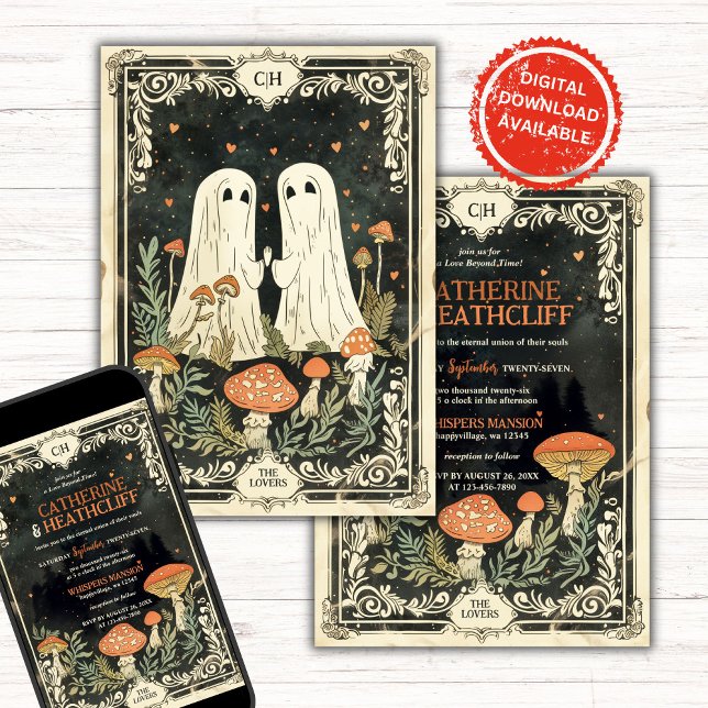 Eternais Soulmates 2 | Convite Tarot Wedding (Criador carregado)