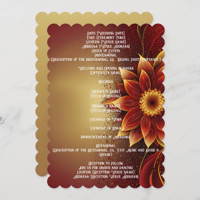 Eternal Bloom: Uma Celebração do Amor por Eterno (Frente/Verso)