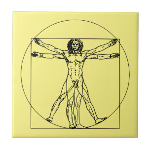 Eterno Leonardo da Vinci Homem-Vitruviano