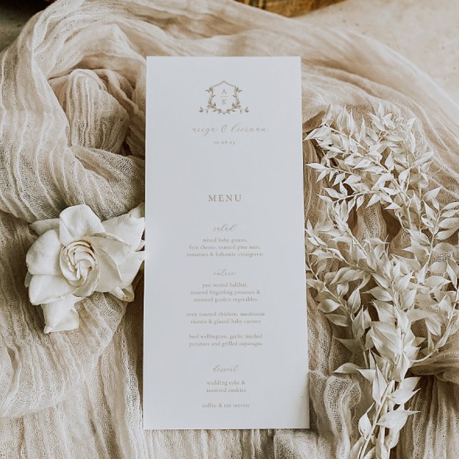 Eterno Vines, Menu Crest de Casamento e Obrigado (Criador carregado)