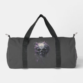 Ethereal Skull Abstract Grunge Dark Art