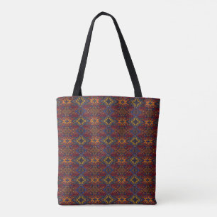 Etiópia - Tote Bag com Padrão Tribal