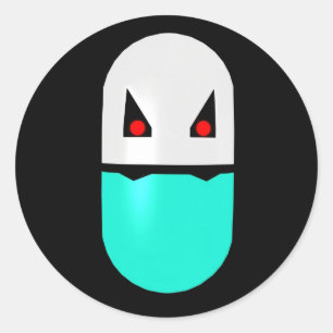 Etiqueta 001 do comprimido da paródia do Prozac do