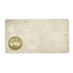 Etiqueta [04] Árvore Ouro da vida