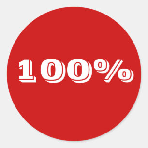 etiqueta 100%