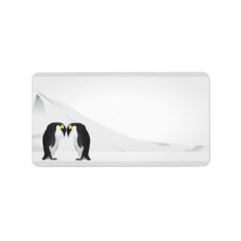 Etiqueta 1,25"x2,75" Endereço de correspondência: Penguins 