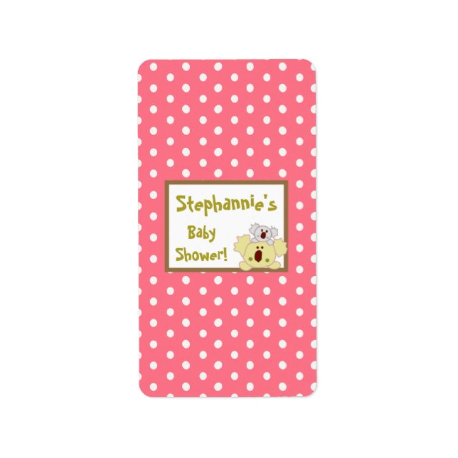 Etiqueta 1,25"x2,75" Hershey's Miniature Tropical Punch Gir (Frente)