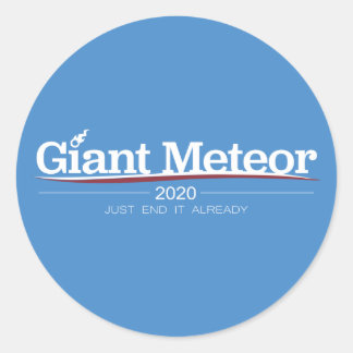 Etiqueta 2020 gigante do meteoro