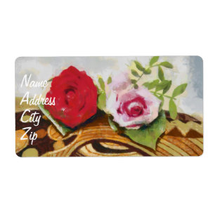 Etiqueta 2 pintura rosa