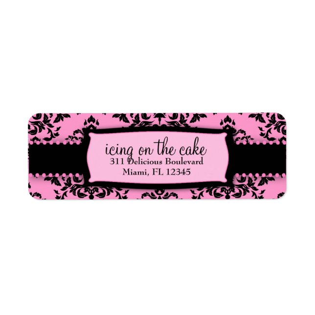 Etiqueta 311 Fecho na Licença Rosa-de-Bolo (Frente)